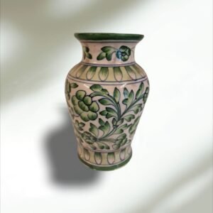 Vintage Clay Flower Vase